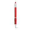 Bolígrafo con puntera antideslizante promocional Color Rojo