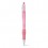 Bolígrafo con puntera antideslizante económico Color Rosa claro