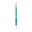 Bolígrafo con puntera antideslizante para personalizar Color Azul claro