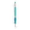 Bolígrafo con puntera antideslizante para personalizar Color Azul claro