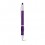 Bolígrafo con puntera antideslizante para eventos Color Morado