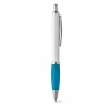 Bolígrafo con clip de metal y puntera de color para personalizar Color Azul claro
