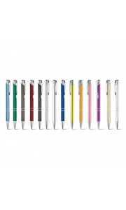 Bolígrafo de aluminio de varios colores