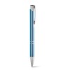Bolígrafo de aluminio de varios colores para regalo promocional Color Azul claro