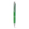 Bolígrafo con clip de metal Maplas para empresas Color Verde claro