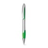 Bolígrafo con goma de color antideslizante merchandising Color Verde