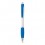 Bolígrafo con clip y agarre antideslizante personalizado Color Azul