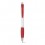 Bolígrafo con clip y agarre antideslizante barato Color Rojo