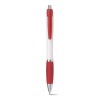 Bolígrafo con clip y agarre antideslizante barato Color Rojo