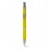 Bolígrafo de plástico con clip de metal Tastic para publicidad Color Amarillo