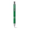 Bolígrafo de plástico con clip de metal Tastic para empresas Color Verde