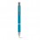 Bolígrafo de plástico con clip de metal Tastic con logo Color Azul claro
