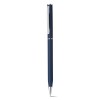 Bolígrafo con clip de metal barato Color Azul
