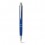 Bolígrafo de aluminio con clip Riama barato Color Azul