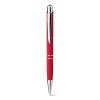 Bolígrafo de aluminio con acabado de goma promocional Color Rojo
