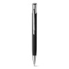 Bolígrafo de aluminio con acabado suave personalizado Color Negro