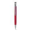 Bolígrafo de aluminio con acabado suave promocional Color Rojo