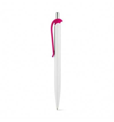 Bolígrafo de plástico con clip de color personalizado Color Rosa