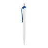 Bolígrafo de plástico con clip de color promocional Color Azul