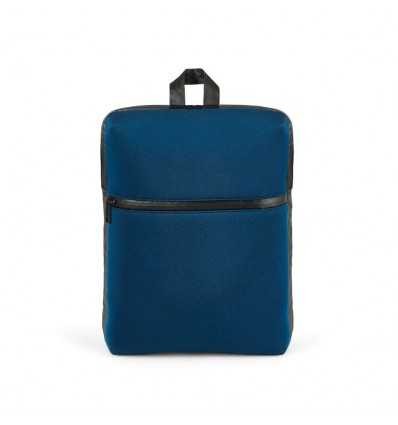 Mochila de lona suave para portátil personalizada Color Azul
