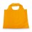 Bolsa de la compra plegable de poliéster para publicidad Color Naranja