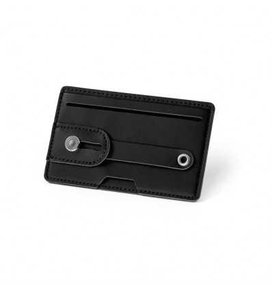 Portatarjetas con cierre RFID personalizado Color Negro