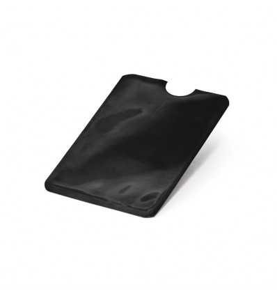 Portatarjetas de aluminio con cerradura RFID personalizado Color Negro