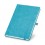 Libreta A5 con cinta elástica para empresas Color Azul claro