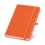 Libreta A5 con cinta elástica económica Color Naranja