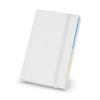 Bloc de notas adhesivas con ranura para tarjetas barato Color Blanco