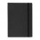 Libreta A6 con goma elástica de colores personalizada Color Negro