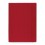 Libreta A6 con goma elástica de colores promocional Color Rojo