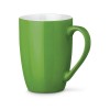 Taza de cerámica Dernis 370 ml para publicidad Color Verde claro