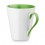 Taza de cerámica Vicol 350 ml para empresas Color Verde claro