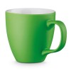 Taza de porcelana de varios colores 450 ml para personalizar Color Verde claro