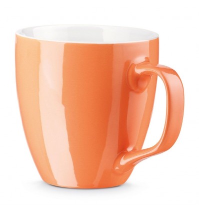 Taza cerámica filo y asa Naranja – Colores Creativos