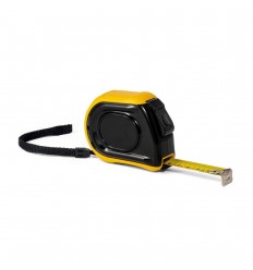 Cinta métrica 3m con freno y cinta de nylon personalizada Color Amarillo