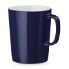 Taza de porcelana con asa 320 ml promocional Color Azul marino