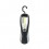 Linterna LED COB de plástico con gancho e imán promocional Color Gris claro