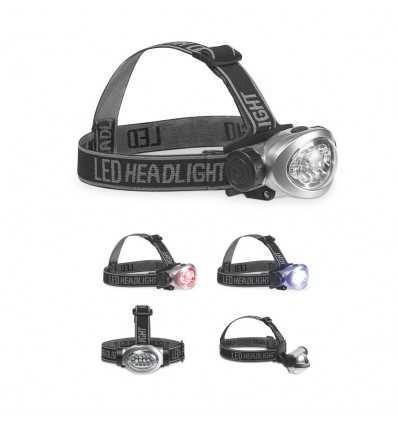 Linterna LED con cinta para la cabeza publicitaria
