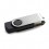 Memoria USB giratoria de 16GB personalizada Color Negro