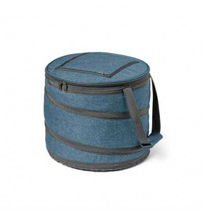 Bolsa térmica con doble cremallera personalizada Color Azul