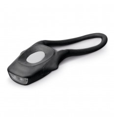 Set de 2 luces para bicicleta personalizado Color Negro