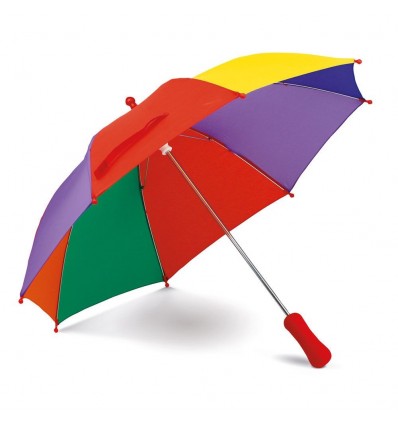 Paraguas colorido de poliéster personalizado Color Multicolor