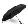 Paraguas de poliéster con mango de plástico personalizado Color Negro