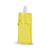Botella plegable de plástico para empresas Color Amarillo