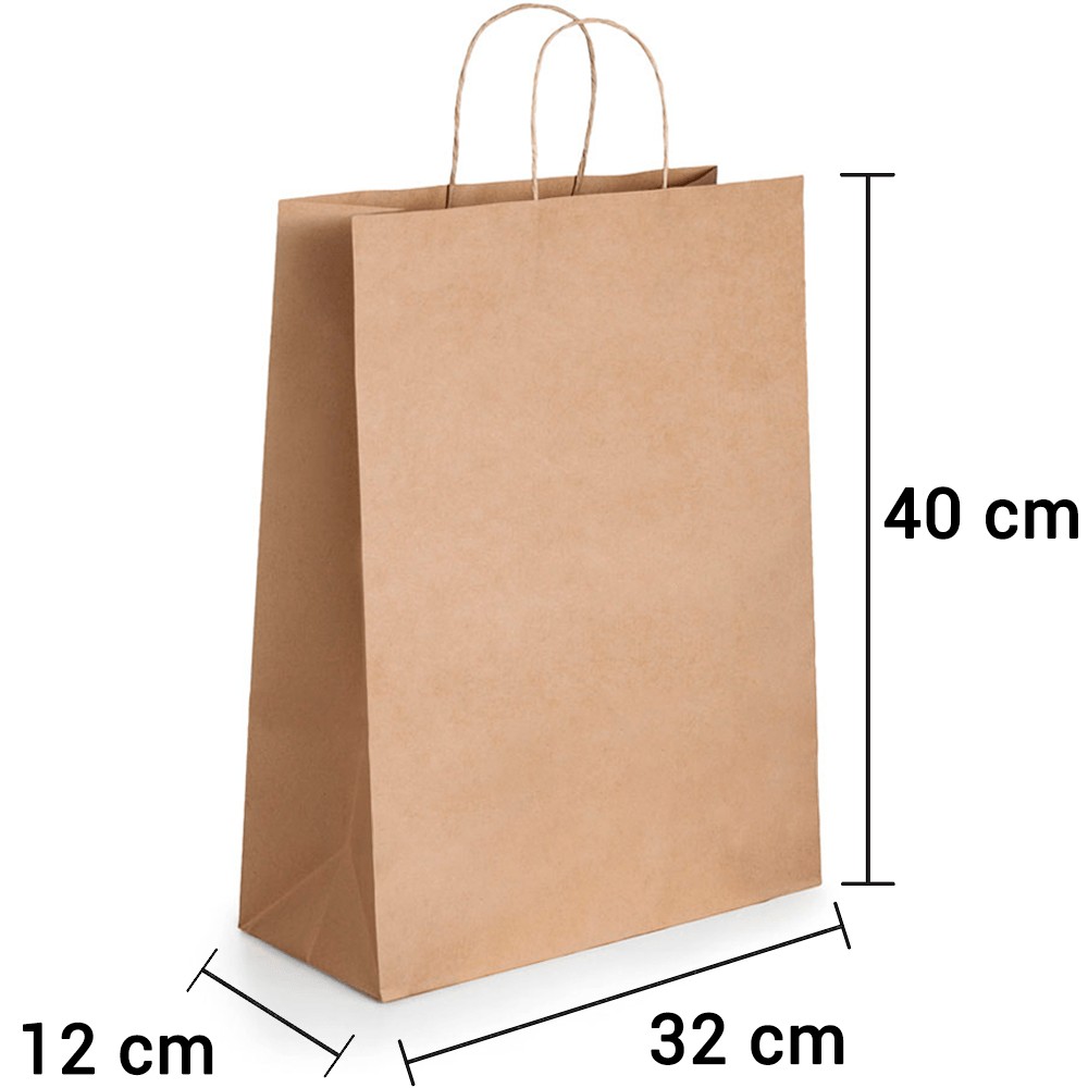 techo académico Gracias por tu ayuda Comprar bolsas de papel kraft con asa rizada para personalizar