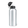 Botella de Aluminio de 600 ml Personalizada color Plata