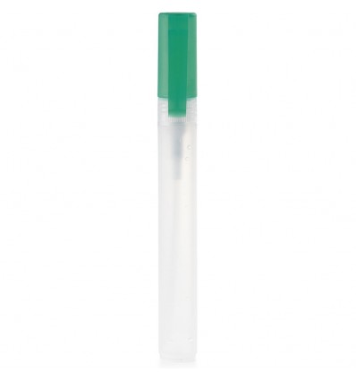 Gel hidroalcohólico en spray para manos de 10ml merchandising Color Verde