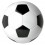 Balón de Fútbol Promocional de PVC personalizado Color Blanco/Negro